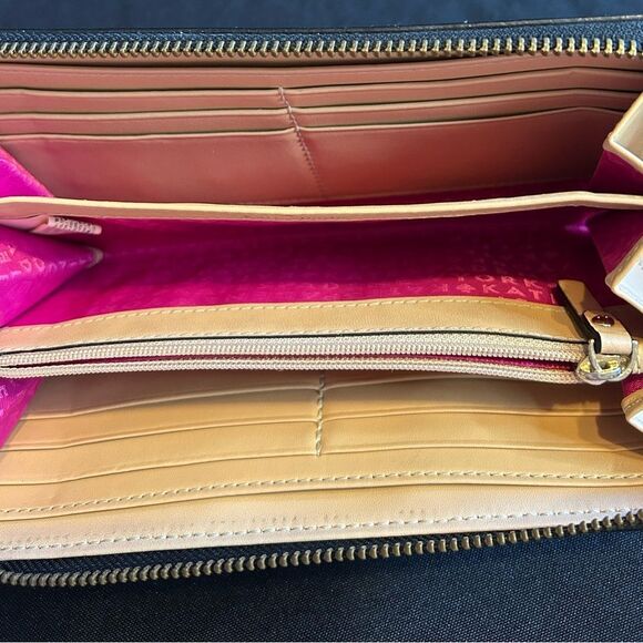 Kate Spade Black Long Wallet Excellent Condition - Picture 3 of 4
